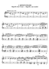 Bagatelle Mephisto-Valse - Franz Liszt